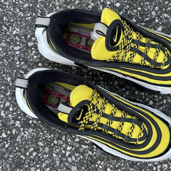 Nike Air Max Plus 97 Frequency Pack Mens Size 8.5 Yellow Black - Picture 6 of 12